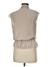 Max Studio 100% Polyester Tan Sleeveless Blouse Size M - photo 2