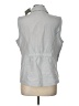 Zenergy by Chico's 100% Polyester Silver Vest Size Lg (2) - photo 2