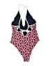 Aerie Hearts Pink One Piece Swimsuit Size M - photo 2
