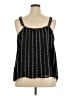 Lane Bryant 100% Polyester Black Sleeveless Blouse Size 20 - photo 2