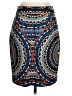 Tabitha 100% Cotton Print Blue Casual Skirt Size 2 - photo 2