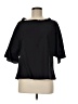 Harshman 100% Cotton Black 3/4 Sleeve Top Size M - photo 1