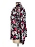 Ellen Tracy 100% Polyester Floral Pink Long Sleeve Blouse Size M - photo 5