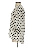 Annie Griffin Polka Dots Ivory 3/4 Sleeve Blouse Size S - photo 5