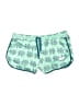 Ivory Ella Paisley Teal Athletic Shorts Size M - photo 1
