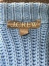 J.Crew 100% Cotton Solid Blue Pullover Sweater Size S - photo 7
