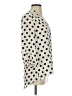 Annie Griffin Polka Dots Ivory 3/4 Sleeve Blouse Size S - photo 4