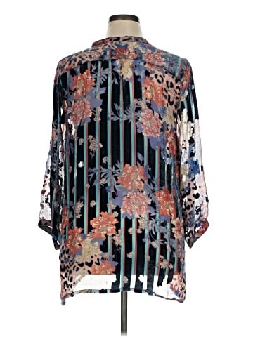 Johnny Was 3/4 Sleeve Blouse (view 2)