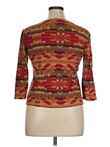 Chaps 3/4 Sleeve Blouse (view 2)