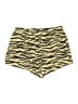 Ganni Animal Print Gold Shorts Size EU 48 / US 18 - photo 1