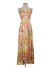Shore Tropical Orange Cocktail Dress Size S - photo 1