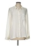 Trouve 100% Polyester Ivory Long Sleeve Blouse Size L - photo 1