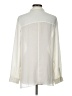 Trouve 100% Polyester Ivory Long Sleeve Blouse Size L - photo 2