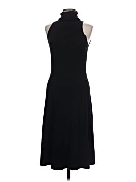 cream wrap dress Linen Wrap Dress with Puff Sleeves