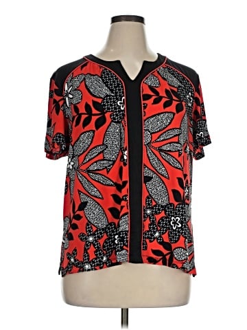 Alfred Dunner Short Sleeve Blouse (view 1)