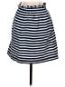 J.Crew 100% Cotton Stripes Blue Casual Skirt Size 2 - photo 1