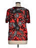 Alfred Dunner Red Short Sleeve Blouse Size XL - photo 2