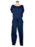 Prettygarden Solid Blue Jumpsuit Size L - photo 1
