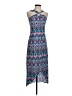Tommy Bahama Print Blue Casual Dress Size XS - photo 1