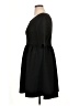 Apt. 9 Solid Black Casual Dress Size 0X - photo 5
