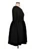 Apt. 9 Solid Black Casual Dress Size 0X - photo 4