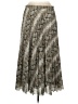 Unbranded 100% Polyester Chevron-herringbone Brown Casual Skirt Size 8 - photo 2