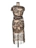 No Comment Animal Print Brown Cocktail Dress Size XL - photo 1