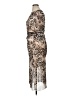 No Comment Animal Print Brown Cocktail Dress Size XL - photo 5