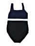 Tommy Bahama Color Block Blue One Piece Swimsuit Size 4 - photo 1