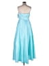 Mac Duggal 100% Polyester Blue Cocktail Dress Size 14 - photo 2
