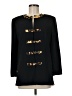Teri Jon by Rickie Freeman 100% Polyester Black Coat Size 8 - photo 1