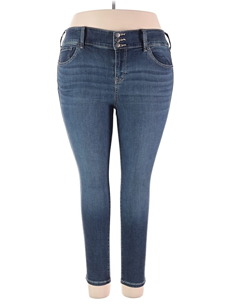 Pre-owned Torrid Jeans In Blue