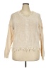 Full Circle Trends With Love 100% Acrylic Ivory Pullover Sweater Size 3X - photo 1