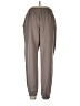 Peloton Solid Gray Casual Pants Size L - photo 2