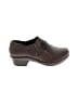 ABEO 100% Leather Brown Mule/Clog Size 8 1/2 - photo 1