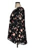 Torrid 100% Polyester Floral Black Short Sleeve Blouse Size 1X Plus (1) - photo 5