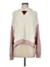 MWL by Madewell 100% Cotton Color Block Ivory Pullover Sweater Size M - photo 1