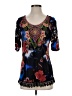 Assorted Brands Black Short Sleeve Blouse Size 4 - photo 1