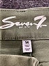 Seven7 Solid Green Jeans Size 14 - photo 4