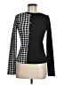 Unbranded Houndstooth Black Long Sleeve Top Size M - photo 1