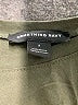 Something Navy Green Short Sleeve Top Size S - photo 7