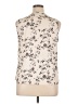 Shein Ivory Sleeveless Blouse Size XL - photo 2