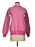 Sail to Sable 100% Wool Argyle Pink Wool Pullover Sweater Size S - photo 1