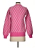 Sail to Sable 100% Wool Argyle Pink Wool Pullover Sweater Size S - photo 2