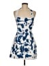 Mumu Blue Graphic Blue Cocktail Dress Size M - photo 1