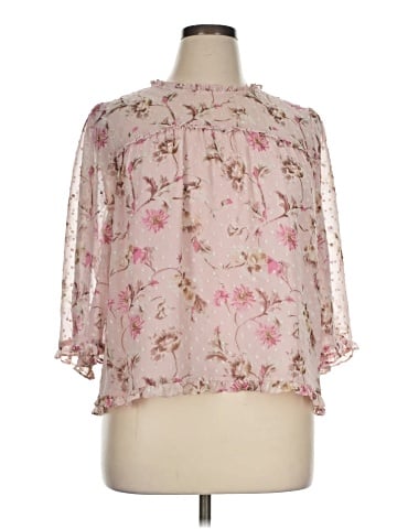 CeCe 3/4 Sleeve Blouse (view 1)