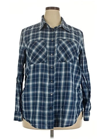 Lauren by Ralph Lauren Long Sleeve Button-Down Shirt (view 1)