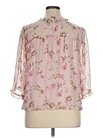 CeCe 3/4 Sleeve Blouse (view 2)