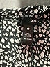 Aqua Animal Print Black Casual Pants Size M - photo 7