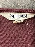 Splendid Solid Burgundy Casual Dress Size M - photo 7